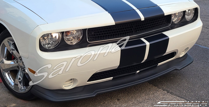 Custom Dodge Challenger  Coupe Front Lip/Splitter (2011 - 2014) - $490.00 (Part #DG-011-FA)